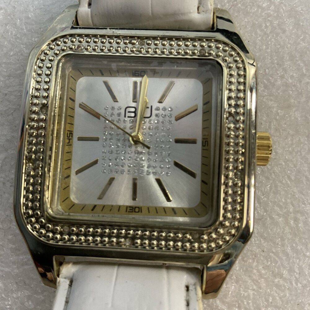 Buccati Diamonds Mens Watch Blue Wristband 3ATM Water Resistant M8017 For Parts